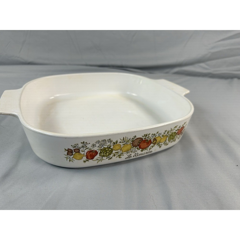 Corning Ware Le Romarin A-10-B Oval Casserole Dish USA